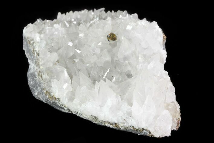 Calcite Crystal Cluster with Chalcopyrite - Mexico #72006